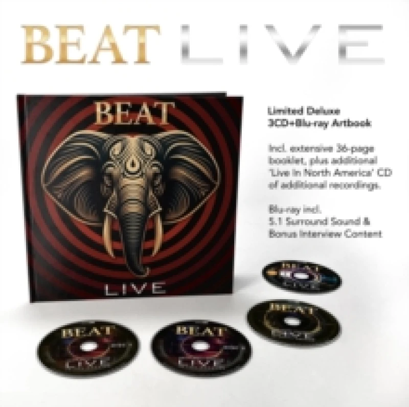 Image of Neon Heat Disease: Live in Los Angeles 2024 (Deluxe Artbook) CD / Box Set with Bluray