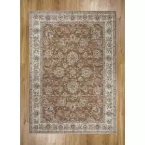 Image of Alhambra 6992A Rose Beige 80cm x 150cm Rectangle - Yellow and Beige and Orange