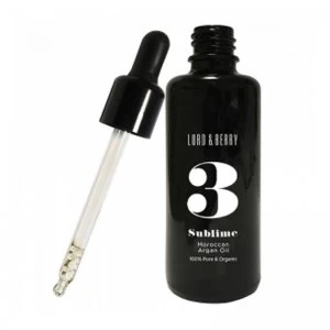 Image of LORD & BERRY 3 Sublime Moroccan Argan Oil 50ml