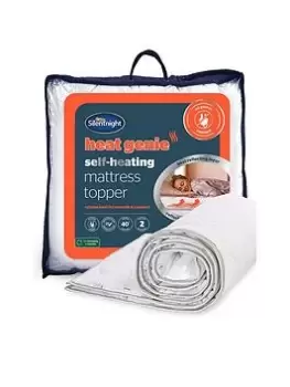 Image of Silentnight Self Heating Topper - White