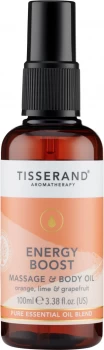Image of Tisserand Aromatherapy Energy Boost Massage & Body Oil 100ml