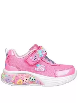 Image of Skechers Toddler Lil Dreamers Trainer, Pink, Size 10 Younger
