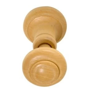 Image of Colours Natural Wood Curtain hold backs Pack of 2