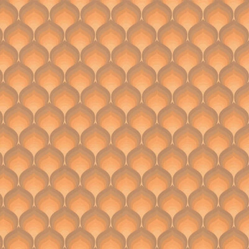 Image of As Creation Bricoflor Non-Woven Wallpaper, Retro Wallpaper In Brown - 8,50 X 0,53 M