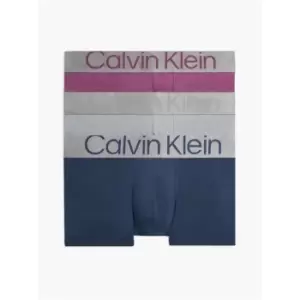 Image of Calvin Klein 3 Pack Steel Boxers - Multi
