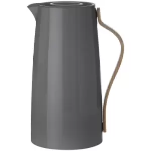 Image of Stelton Emma Vacuum Coffee Jug - 1.2L - Grey