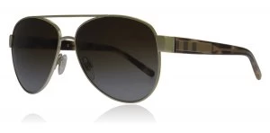 Image of Burberry BE3084 Sunglasses Gold 1145-T5 Polariserade 57mm