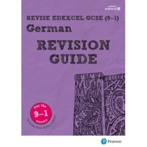 Image of Revise Edexcel GCSE (9-1) German Revision Guide: includes online edition by Harriette Lanzer (Mixed media product, 2016)
