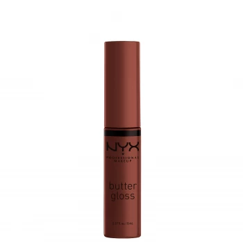 Image of NYX Professional Makeup Butter Lip Gloss (Various Shades) - 51 Brownie Drip
