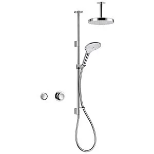 Image of Mira Mode Dual High Pressure Combi Ceiling Fed Digital Mixer Shower