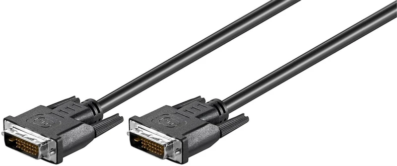 Image of Microconnect MONCC1 DVI cable 1m DVI-D Black