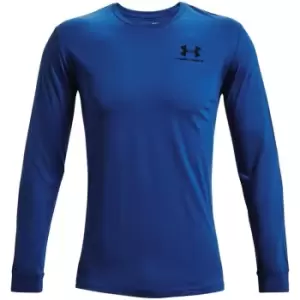 Image of Under Armour Logo Chest Top - Blue