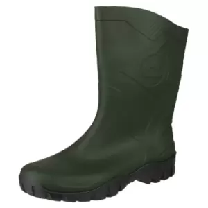 Image of Dunlop Unisex Adult Dee Garden Wellies (7 UK) (Green/Black)
