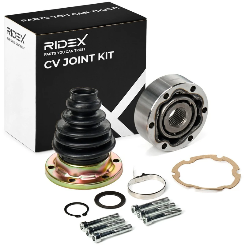 Image of RIDEX 5J0007 CV Joint transmission sided Joint Kit,drive shaft (5)
