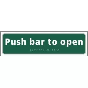 Image of Push Bar to Open - Taktyle (450 X 125MM)