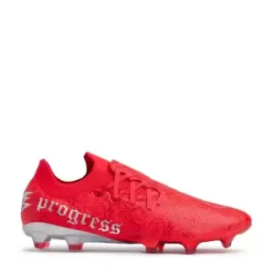 Image of New Balance Saka Furon Firm Ground Football Boots - Red