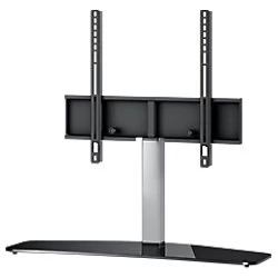 Image of Sonorous Curved PL2335 B-SLV 900 mm TV Stand with Bracket