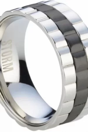 Image of STORM Jewellery Velo Ring Size U JEWEL 9980738/BK/U