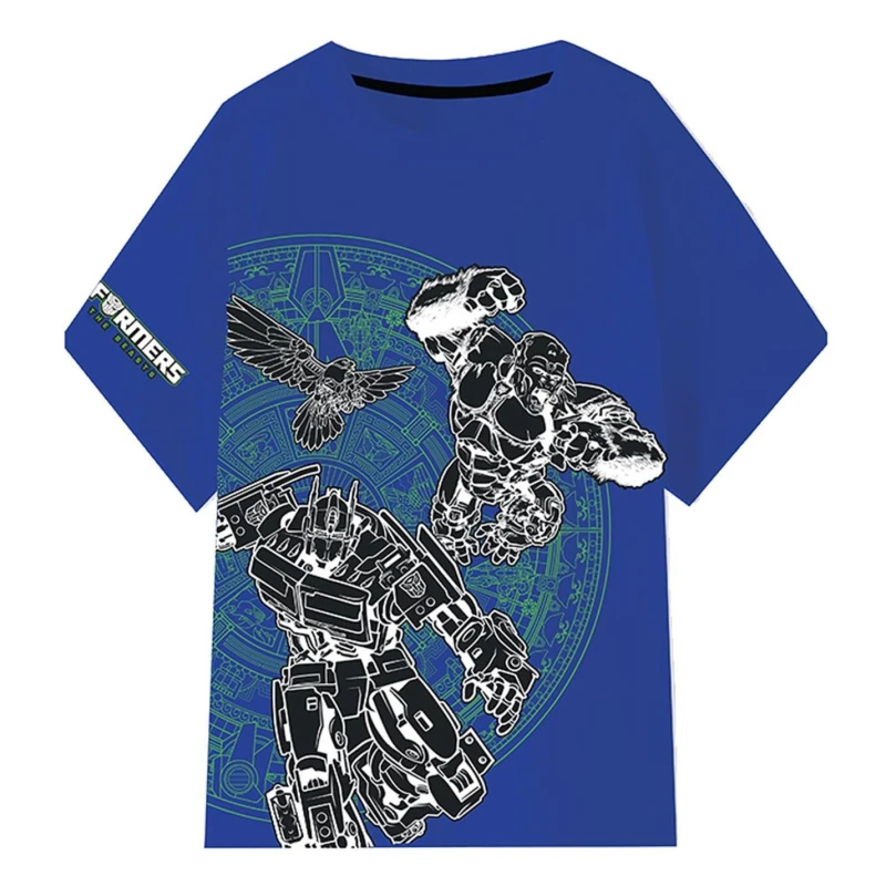 Image of Transformers Transformers Blue T-Shirt 5-7 Years - None None One Size