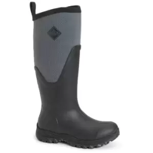 Image of Muck Boots Womens/Ladies Arctic Sport Tall Pill On Wellie Boots (8 UK) (Black/Grey) - Black/Grey
