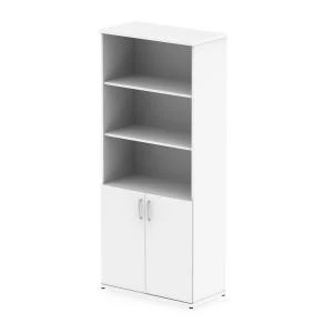 Image of Trexus Cupboard Open Shelves 2000x800x400mm White Ref I000167