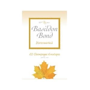 Image of Basildon Bond Champagne Envelope 95 x 143mm Pack of 200 100080069