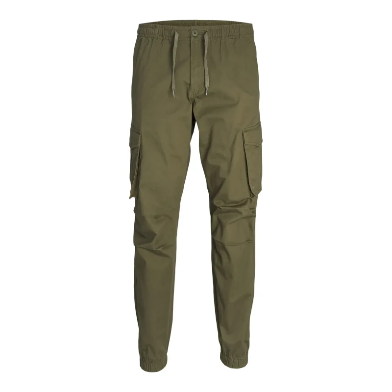 Image of jack & jones Cotton Cargo Trousers Khaki Green Men XS;XL;S