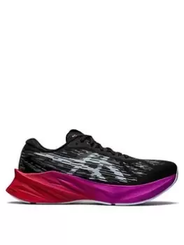 Image of Asics Novablast 3 Trainers - Black/Pink, Size 7, Women