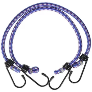 Image of Longridge Elasticated Trolley Straps Black