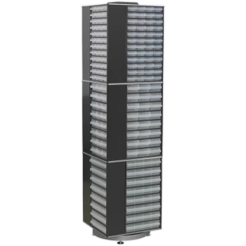 Image of Sealey 320 Drawer Revolving Storage Organiser Cabinet