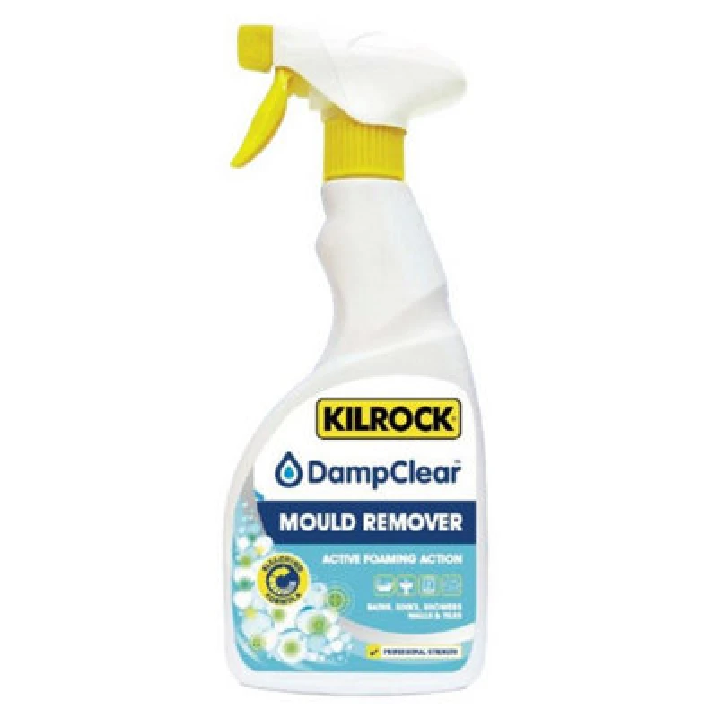 Image of Kilrock Damp Clear Active Mould Remover Foaming Spray 500Ml
