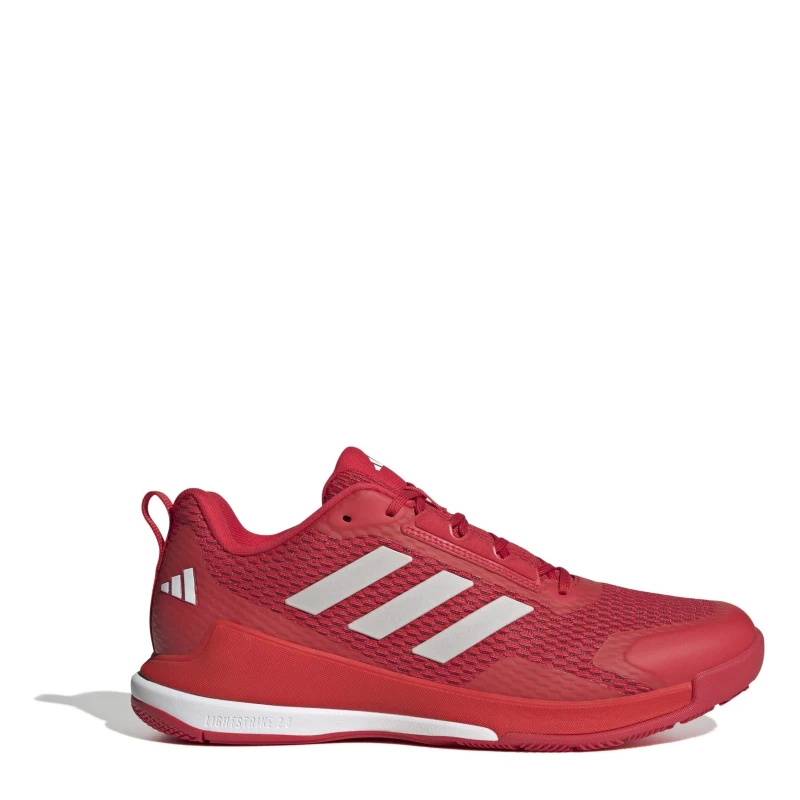Image of adidas Novaflight 2 Indoor Shoes - Red Red 7