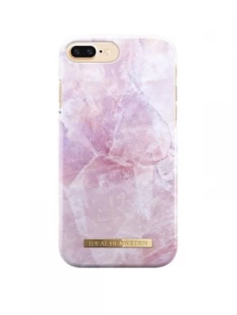 Image of Ideal Of Sweden Fashion Case S/S 2017 iPhone 7 / 8 Plus Pilion Pink Marble