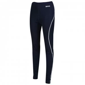 Image of Regatta Womens Zimba Base Layer Leggings - Navy