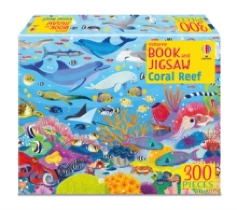 Image of Usborne Book and Jigsaw Coral Reef Paperback / softback