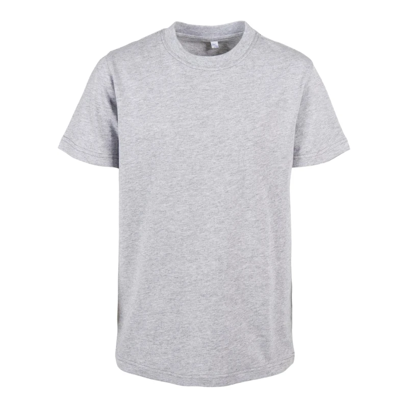 Image of Build Your Brand Basic T-Shirt in Grey Size: 4-6 Years Grey Unisex 4-6 Years