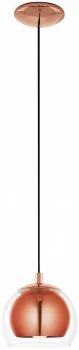 Image of Eglo Rocamar Pendant - Copper.