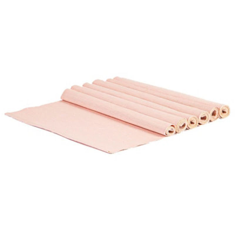 Image of Nicola Spring Cotton Fabric Placemats - Baby Pink - Pack Of 6