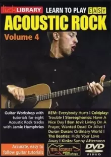 Image of Lick Library: Learn to Play Easy Acoustic Rock - Volume 4