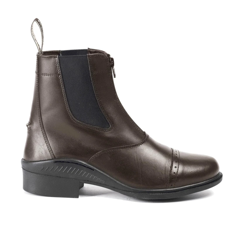 Image of Brogini Tivoli Zip Jodhpur Boots Brown female 5 (38)
