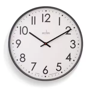 Image of Acctim Ashridge Aston Grey 50cm Wall Clock