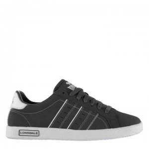 Image of Lonsdale Oval Trainers Mens - Grey/White