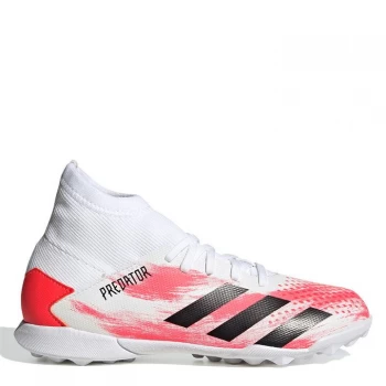 Image of adidas Predator 20.3 TF Junior Football Trainers - White/Black