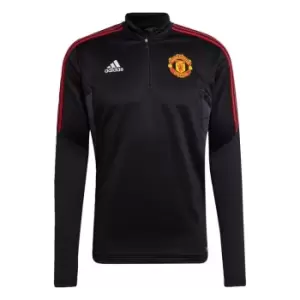 Image of adidas Manchester United Condivo 22 Training Top Mens - Black