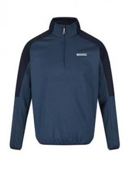 Image of Regatta Regatta Highton Half Zip Top - Blue, Size S, Men