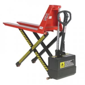 Image of Slingsby Pallet Truck Electric Lift 680x1140mm Red 318031