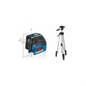 Image of Bosch 0601066B01 GCL 25 + BT 150 Cross Line Combi Laser And Tripod