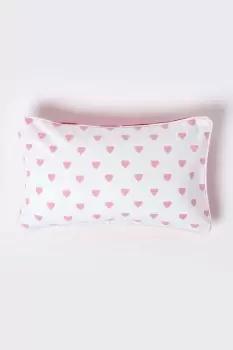 Image of Cotton Hearts Cushion Cover