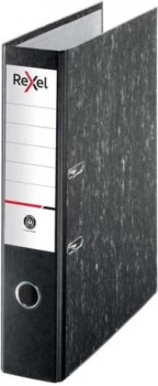 Image of Rexel Lever Arch File A4 Paper on Board 75mm Black