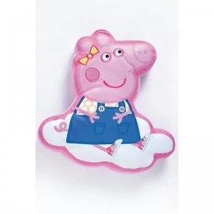 Image of Peppa Pig Hooray Shaped Cushion